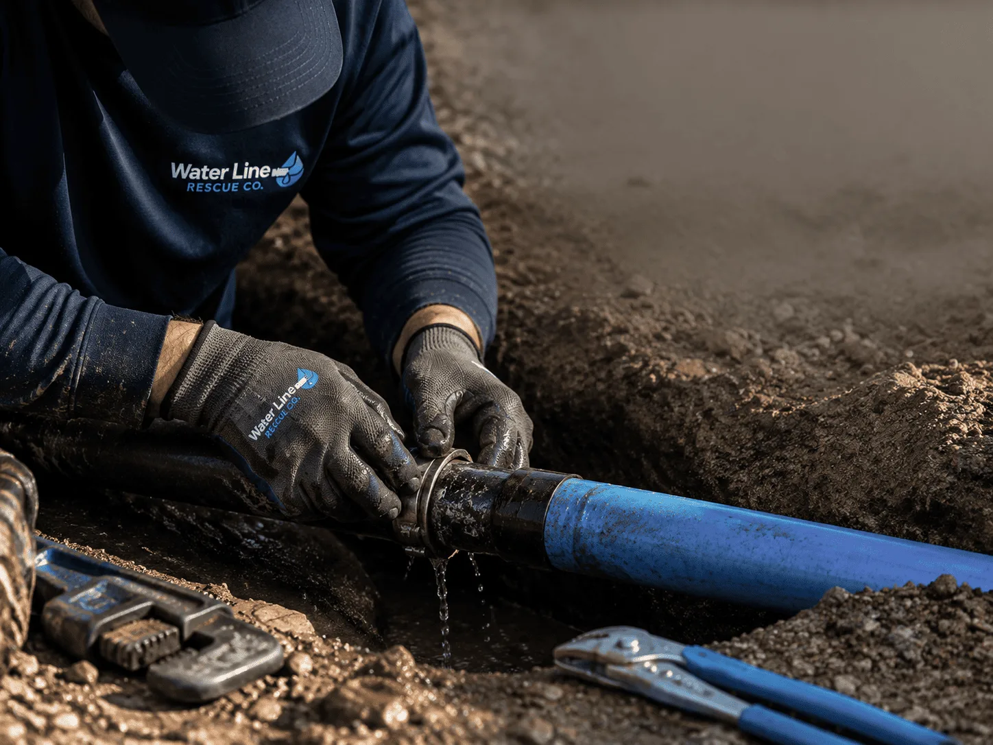 Why choose Water Line Repair in Auburn, KS